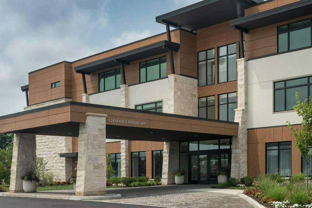 exterior shot of Maplewood at Princeton
