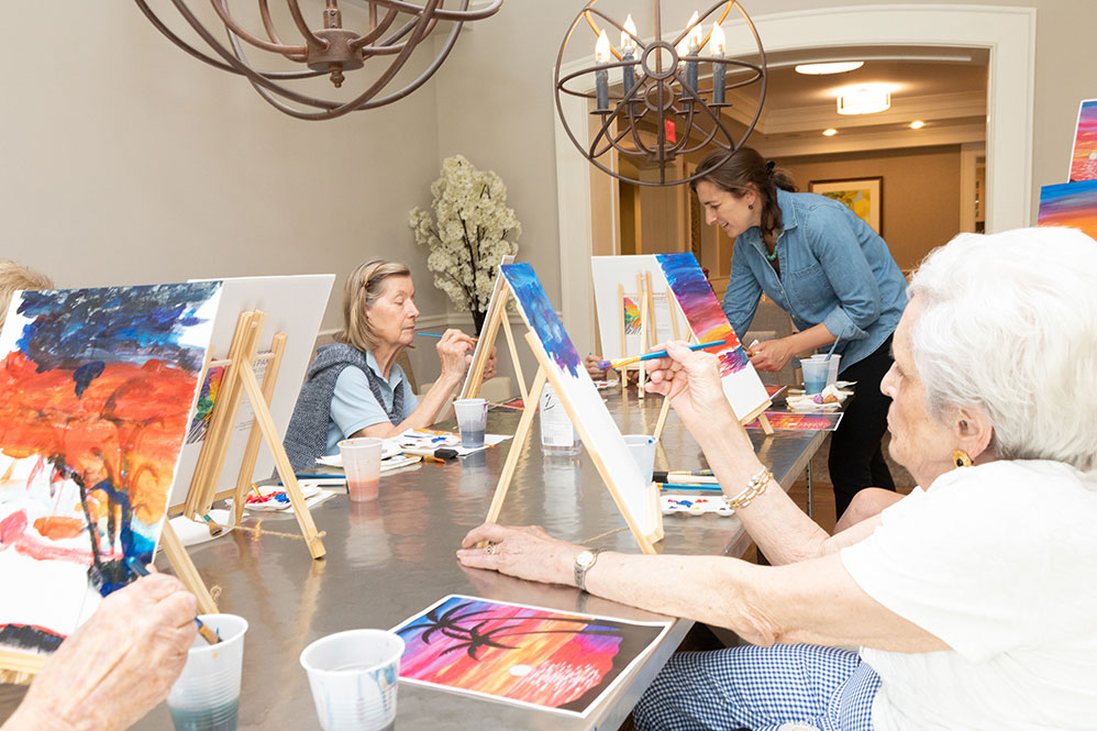 Painting class