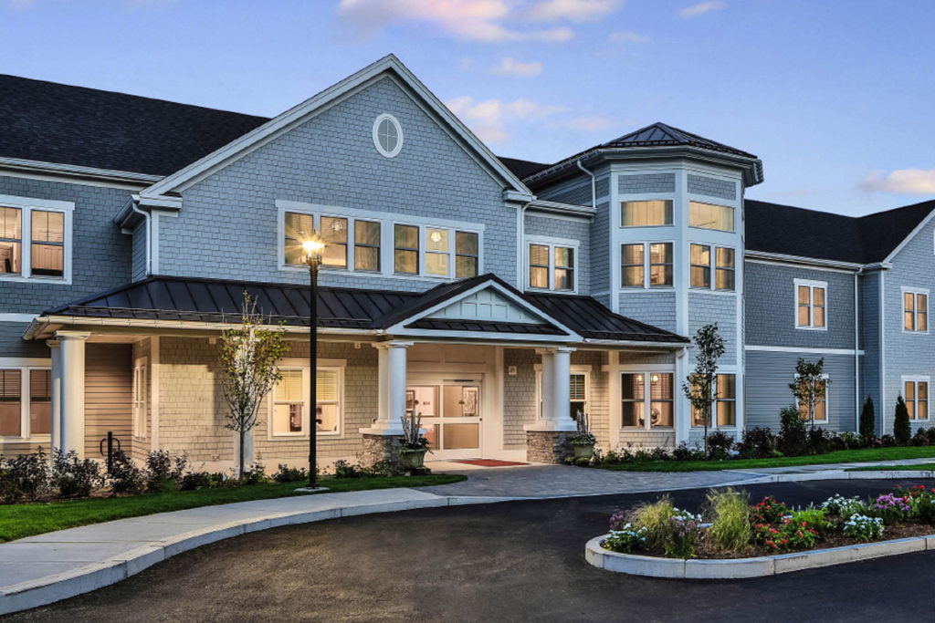 exterior shot of Mill Hill Residence