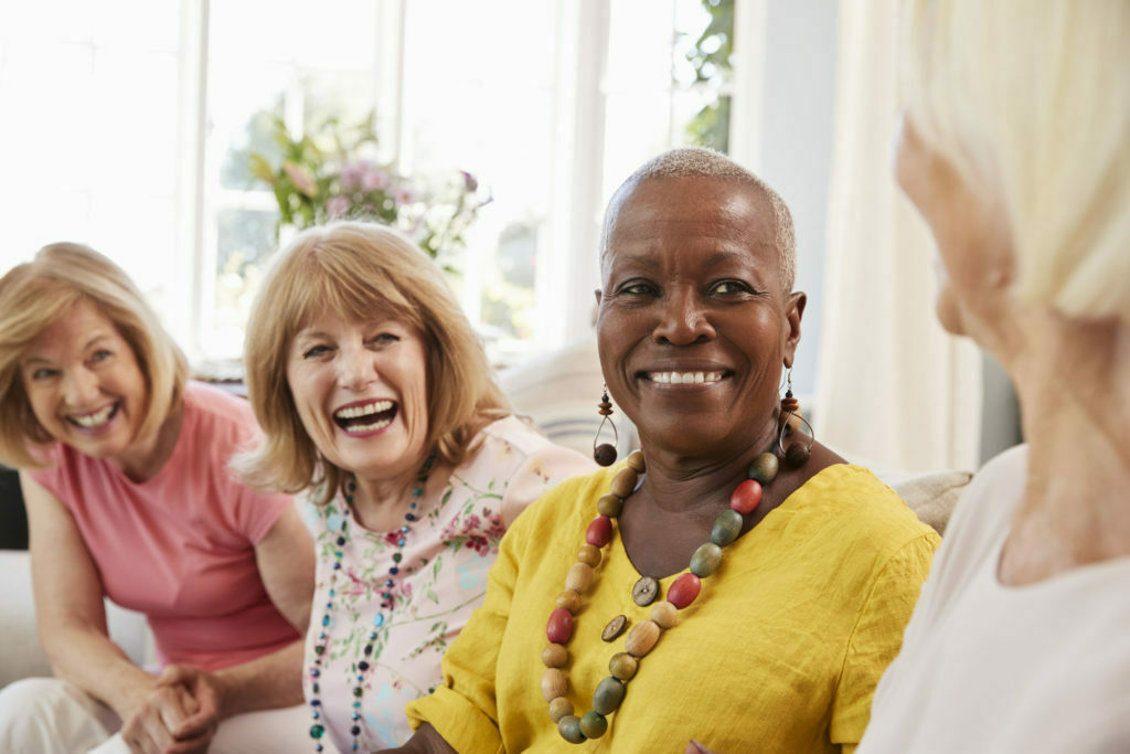 Senior Female. Friends