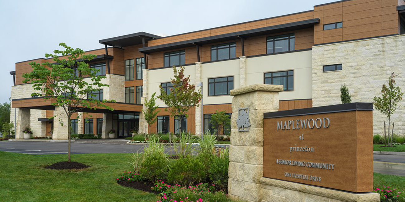 exterior shot of Maplewood at Princeton