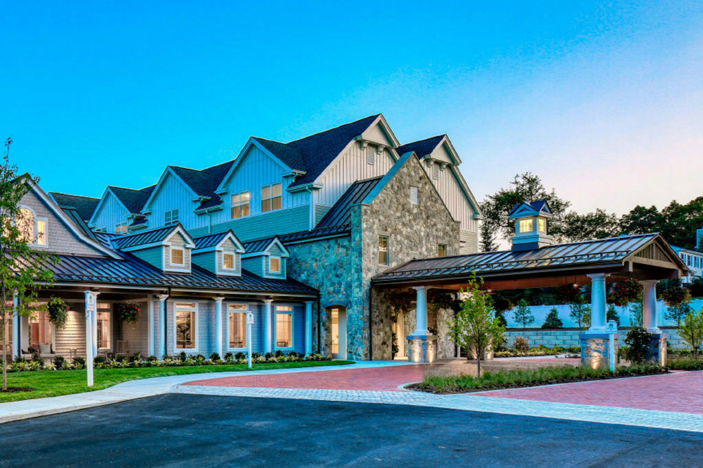 exterior shot of Maplewood at Southport