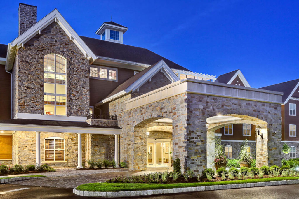 exterior shot of Maplewood at Stony Hill